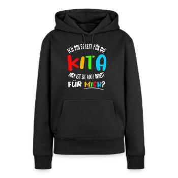 Kita 2020 Kindergartenkind Kita anfänger - Frauen Premium Bio Hoodie - Schwarz - Vorne - Julia (174cm)