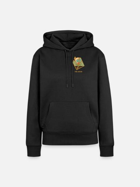 The Druid - Frauen Premium Bio Hoodie - Schwarz