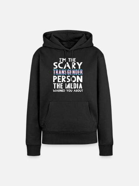 Transgender - Frauen Premium Bio Hoodie - Schwarz
