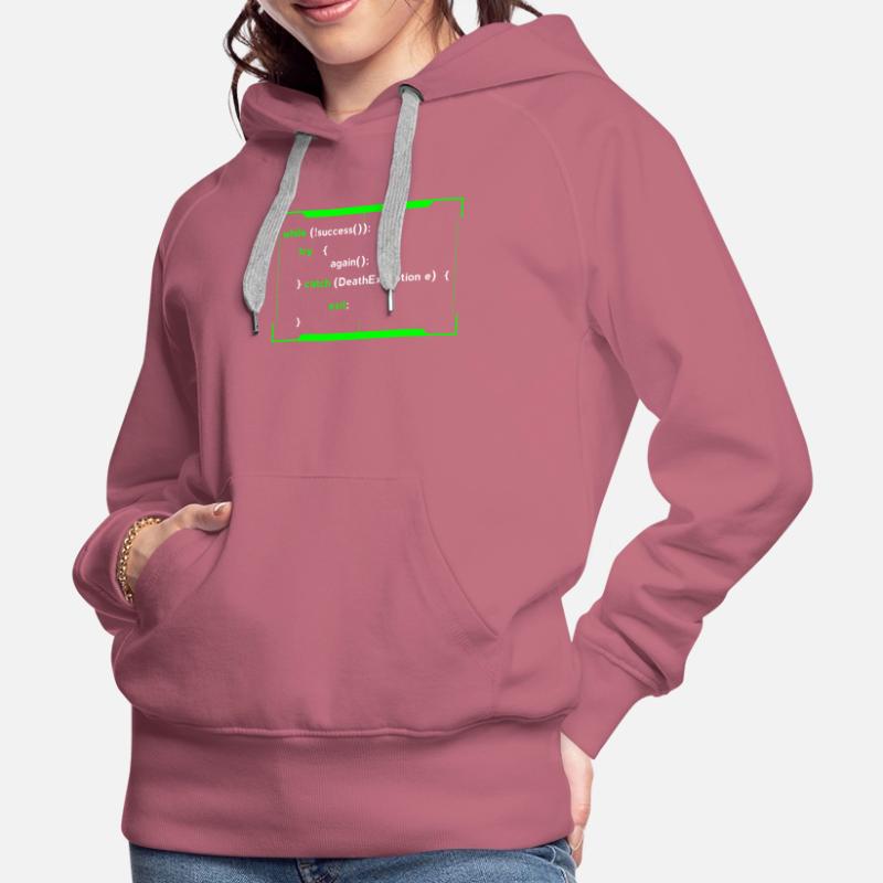 HTML Java Coding Coder Programmer Developer Gift Women’s Premium Organic Hoodie