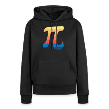 pi Kreiszahl - Frauen Premium Bio Hoodie - Schwarz - Vorne - Julia (174cm)