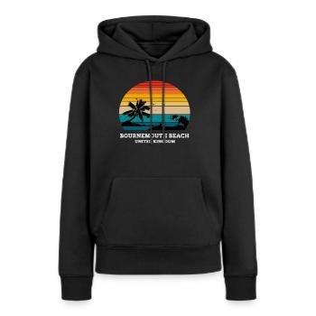 BOURNEMOUTH BEACH UNITED KINGDOM - Frauen Premium Bio Hoodie - Schwarz - Vorne - Julia (174cm)