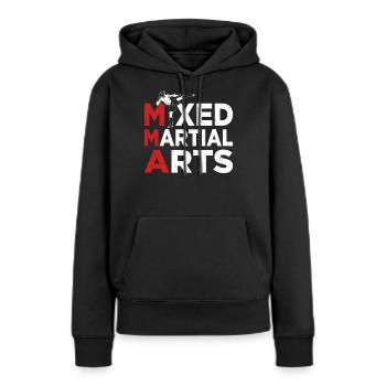 Mixed Martial Arts - Frauen Premium Bio Hoodie - Schwarz - Vorne - Julia (174cm)