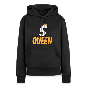 5th birthday 5 year old children 5 years - Women’s Premium Organic Hoodie - black - Front - Julia (174cm)