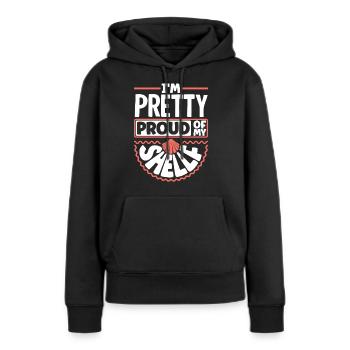 Marine Biology Marine Biologist Science Proud Of - Frauen Premium Bio Hoodie - Schwarz - Vorne - Julia (174cm)