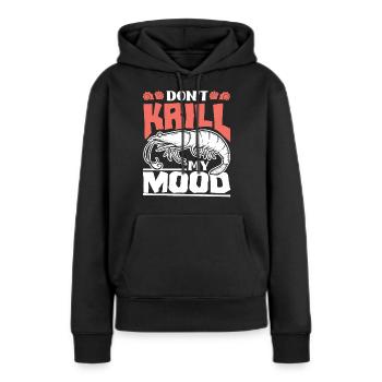 Marine Biology Marine Biologist Science Dont - Frauen Premium Bio Hoodie - Schwarz - Vorne - Julia (174cm)