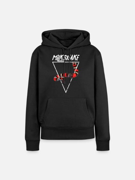 Pueblan Milchschlangenbesitzer - Frauen Premium Bio Hoodie - Schwarz