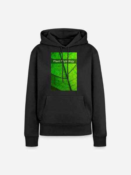 Pflanzenphysiologie - Frauen Premium Bio Hoodie - Schwarz