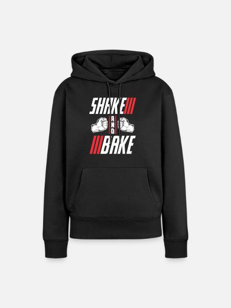 Shake And Bake - Frauen Premium Bio Hoodie - Schwarz