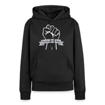 Breastfeed All The Babies Breastfeeding Feminist - Women’s Premium Organic Hoodie - black - Front - Julia (174cm)
