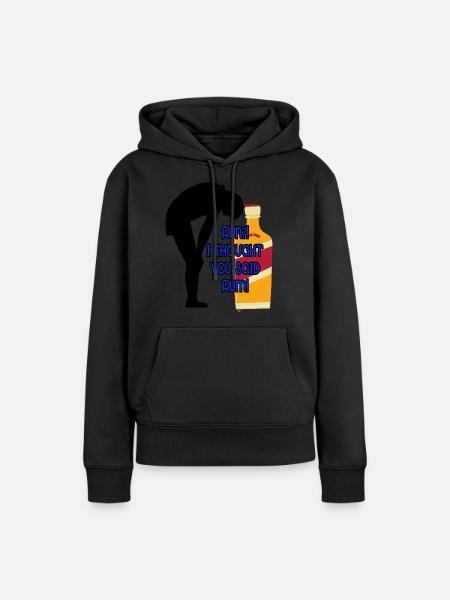 Ausgeführte - Frauen Premium Bio Hoodie - Schwarz