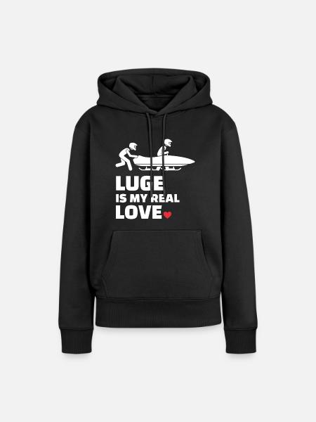 Ich Liebe Clean - Frauen Premium Bio Hoodie - Schwarz