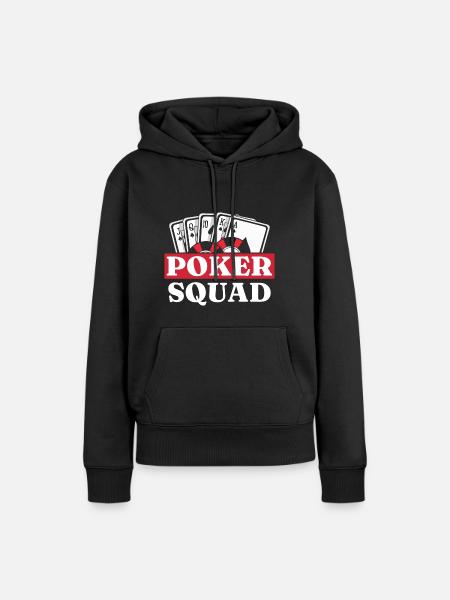 Poker Poker Players Poker - Women’s Premium Organic Hoodie - black