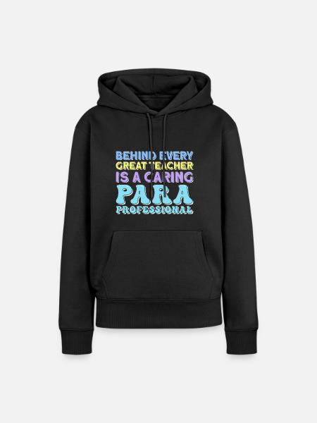 Paraprofessional - Frauen Premium Bio Hoodie - Schwarz