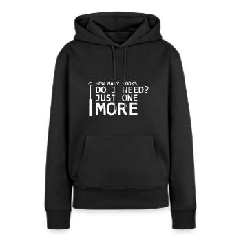 Serrure Serrure serrurerie de service serrurier - Sweat à capuche Premium bio Femme - noir - Devant - Julia (174cm)