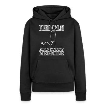 Medizin Student Medizin studieren Medizin Lehrer - Frauen Premium Bio Hoodie - Schwarz - Vorne - Julia (174cm)