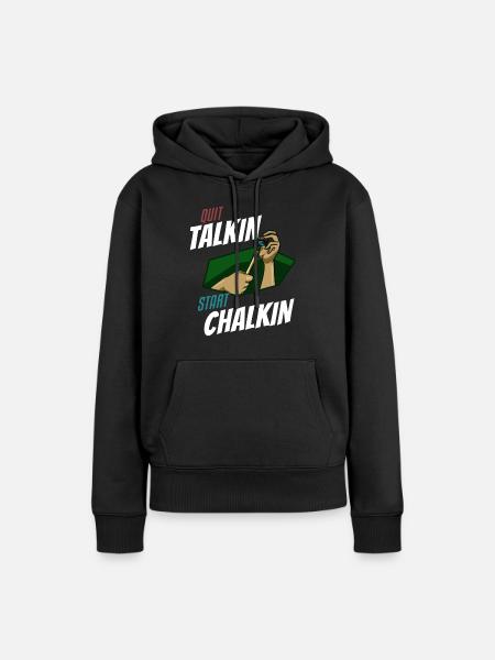 Billiard - Frauen Premium Bio Hoodie - Schwarz