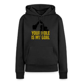 Crawler Excavator Excavator Sorry Construction Machine - Women’s Premium Organic Hoodie - black - Front - Julia (174cm)