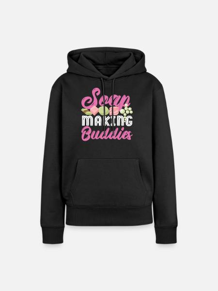 Soap Making Crafting Soap Making - Frauen Premium Bio Hoodie - Schwarz