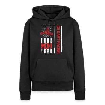Kartsport Kart Driver Go Kart Gift Idea - Women’s Premium Organic Hoodie - black - Front - Julia (174cm)