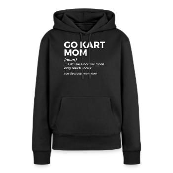 Kartsport Kart Driver Go Kart Gift Idea - Women’s Premium Organic Hoodie - black - Front - Julia (174cm)