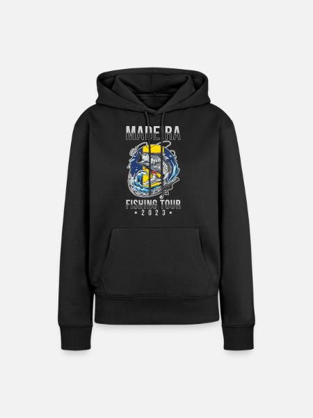 Angeltour Madeira 2023 - Frauen Premium Bio Hoodie - Schwarz