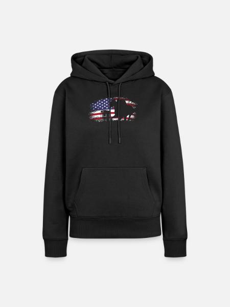Lustige Pferderennen Pferderennen Geschenkidee - Frauen Premium Bio Hoodie - Schwarz