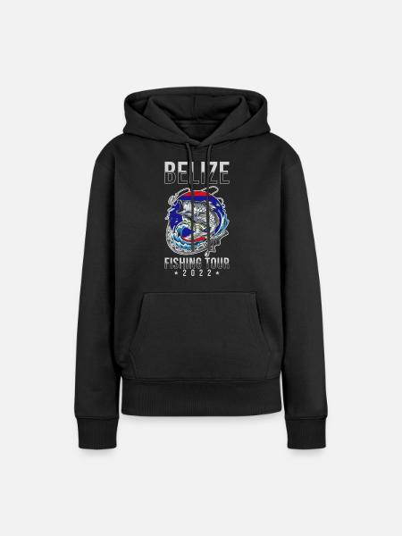 Angeltour Belize 2022 - Frauen Premium Bio Hoodie - Schwarz