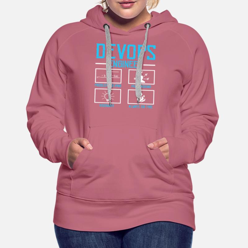 Devops Sys-Admin Developer Women’s Premium Organic Hoodie