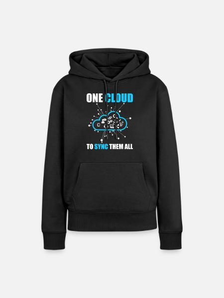 Cloud-Administrator Cloud-Devops - Frauen Premium Bio Hoodie - Schwarz