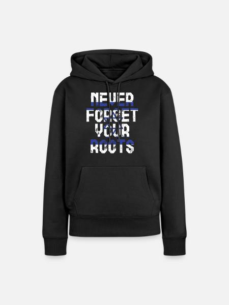 Zypern - Frauen Premium Bio Hoodie - Schwarz