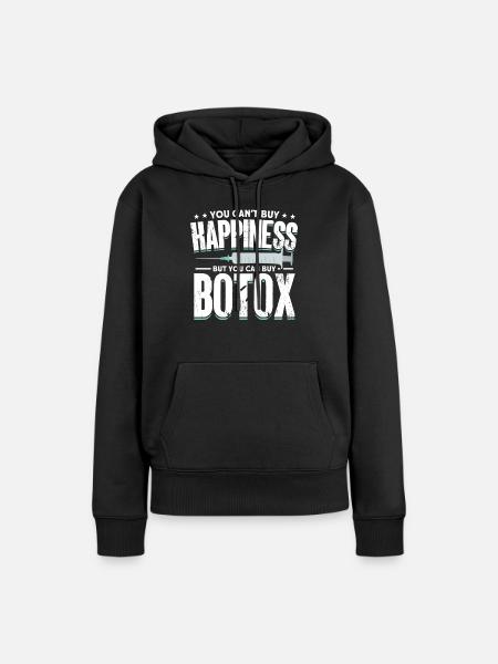 Botox - Frauen Premium Bio Hoodie - Schwarz
