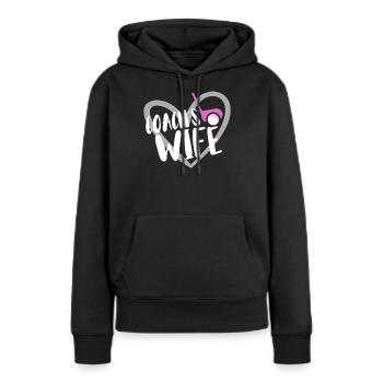 Golf Spieler Spruch Geschenkidee - Frauen Premium Bio Hoodie - Schwarz - Vorne - Julia (174cm)