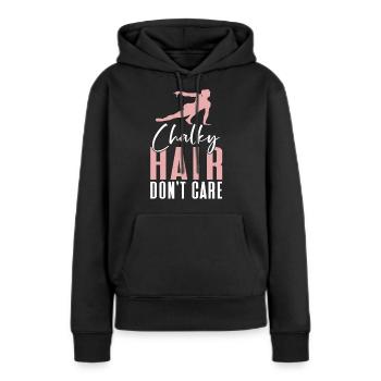Acrobat Gymnastique Gymnastique Tumbling - Sweat à capuche Premium bio Femme - noir - Devant - Julia (174cm)