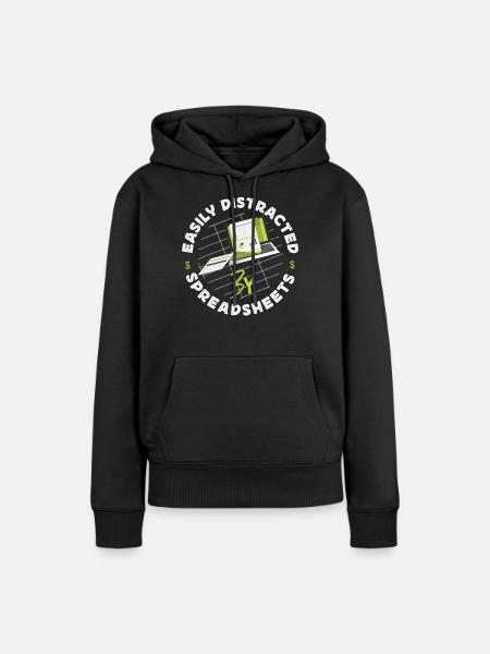 Accountant Bookkeeper Accounting - Frauen Premium Bio Hoodie - Schwarz