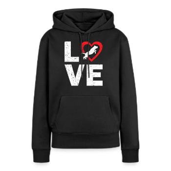 American Staffordshire Bull Terrier Staffy Dog - Women’s Premium Organic Hoodie - black - Front - Julia (174cm)