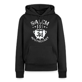 Apotheke Für Einen Apotheker - Frauen Premium Bio Hoodie - Schwarz - Vorne - Julia (174cm)