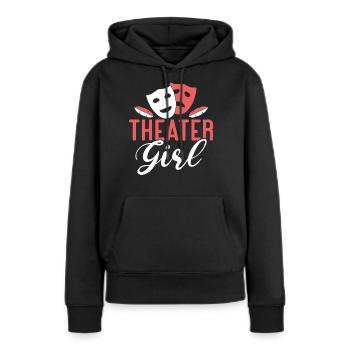 Actrice Drame Broadway Musical Theater - Sweat à capuche Premium bio Femme - noir - Devant - Julia (174cm)
