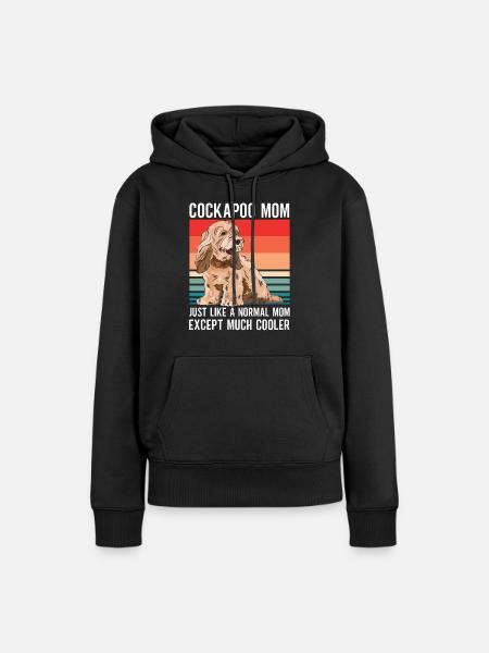 Cockapoo Hund - Frauen Premium Bio Hoodie - Schwarz