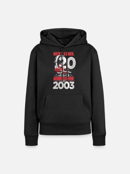 Niveau débloqué 20 ans 2003 Casque de jeu - Ekologisk premiumluvtröja dam - svart