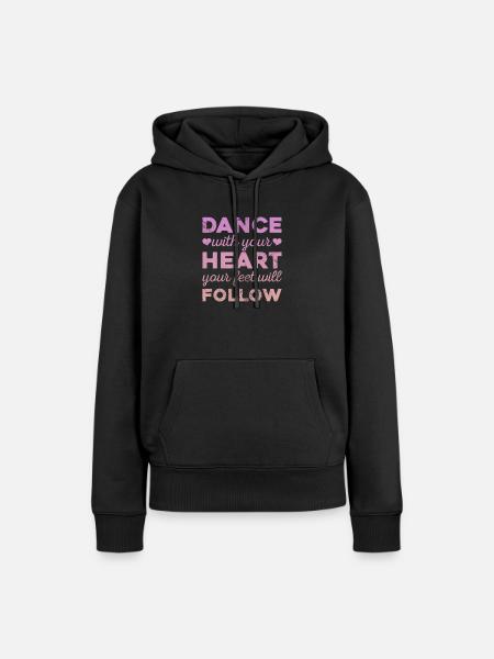 Ballett - Frauen Premium Bio Hoodie - Schwarz