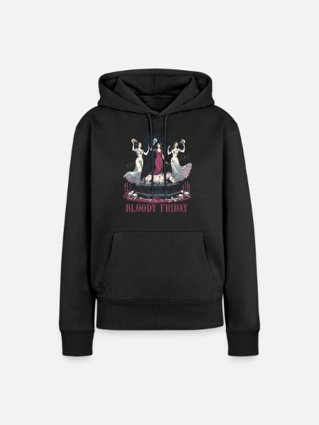 Okkultismus Dämonologie Tarot - Frauen Premium Bio Hoodie - Schwarz