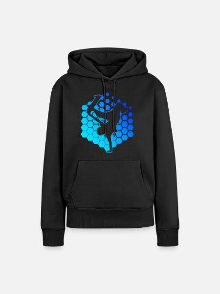 Herren Skateboarding Skating Skateboarder Skater - Dame Premium hoodie, økologisk bomuld - sort