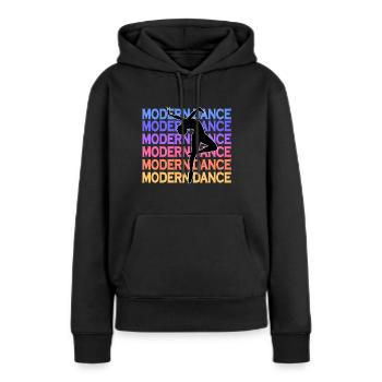 Modern dance Geschenk - Frauen Premium Bio Hoodie - Schwarz - Vorne - Julia (174cm)