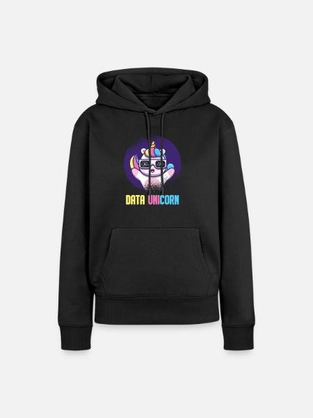 Data Science Analyst Data Scientist - Dame Premium hoodie, økologisk bomuld - sort