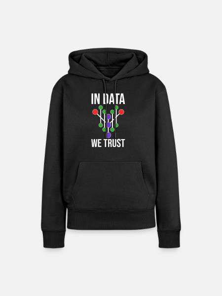 Data Science Analyst Data Scientist - Frauen Premium Bio Hoodie - Schwarz