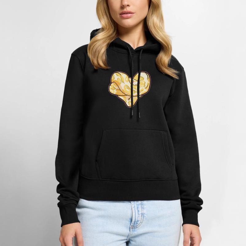 Python heart Women’s Premium Organic Hoodie