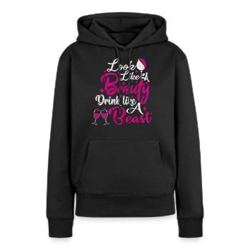 Hen party bride bachelorette party - Women’s Premium Organic Hoodie - black - Front - Julia (174cm)