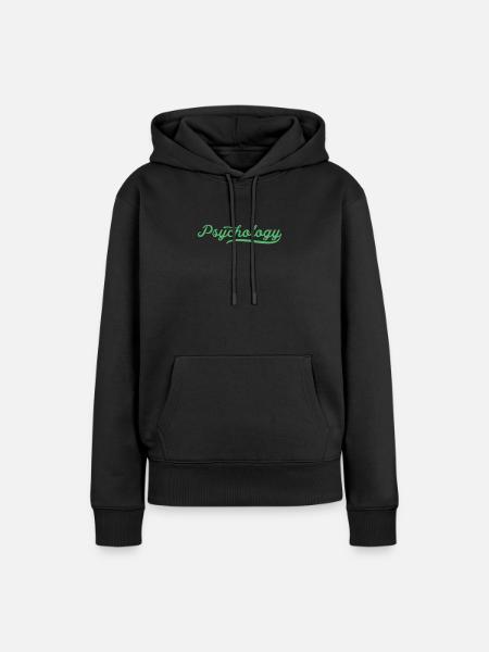 Psychotherapeut - Frauen Premium Bio Hoodie - Schwarz