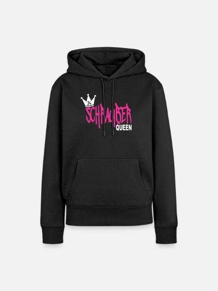 Schrauber Queen - Frauen Premium Bio Hoodie - Schwarz